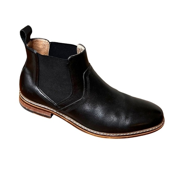 Stacy Adams Men's Kayden Leather Chelsea Boots - Picture 2 of 12